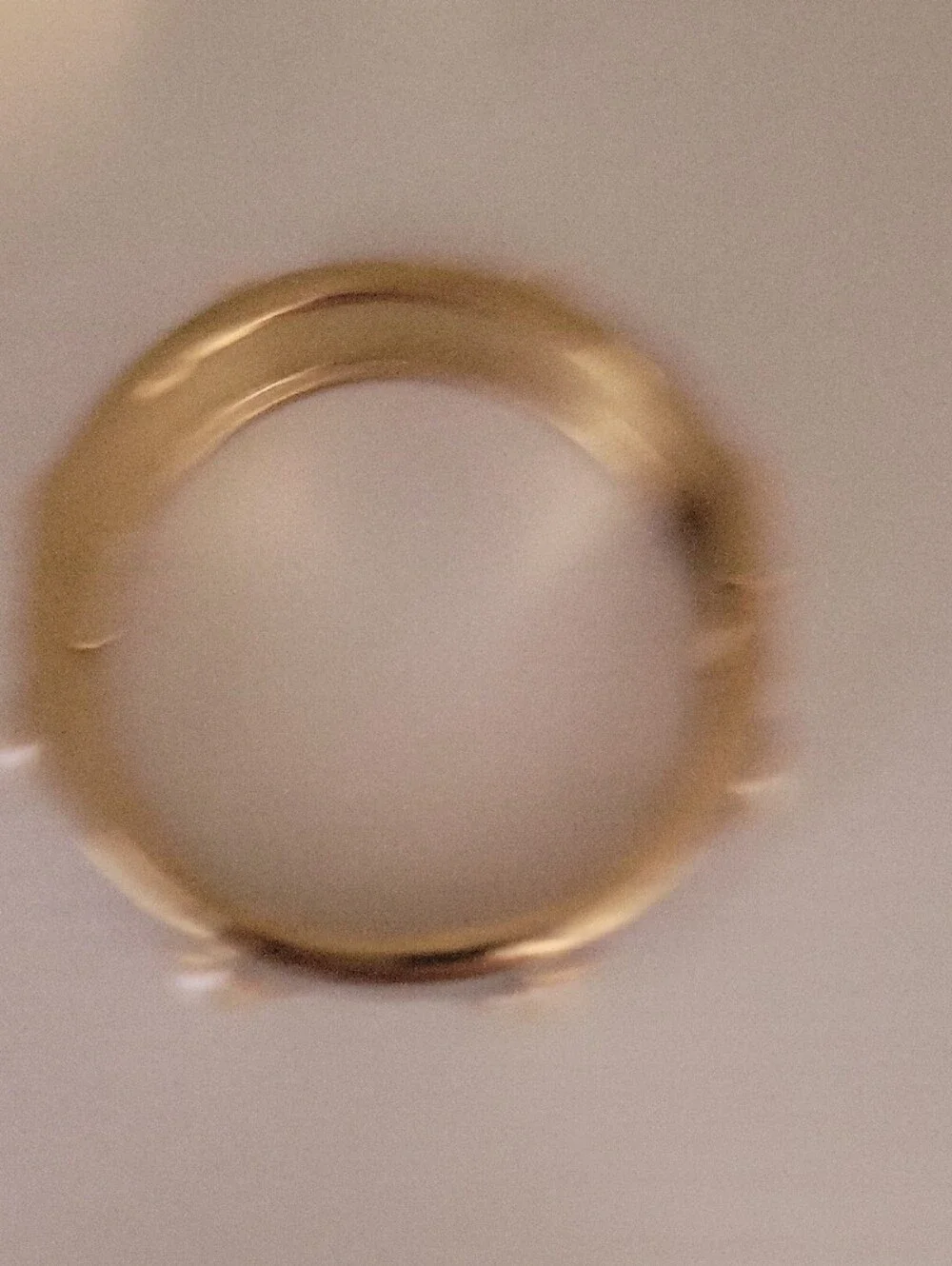 Faux Pearl-Accent Green Enamel Gold-Tone Spring Hinge Bangle Bracelet